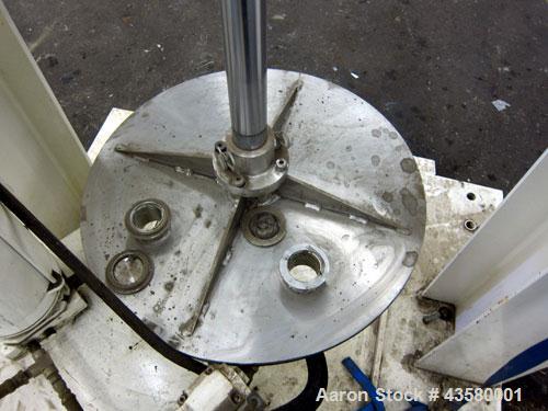 Used Premier Mill Hydraulic Ram Can Discharger, Model CSD-PR