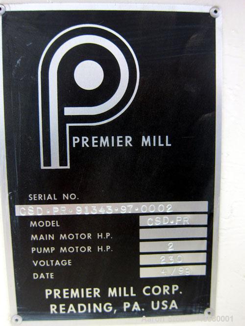 Used Premier Mill Hydraulic Ram Can Discharger, Model CSD-PR