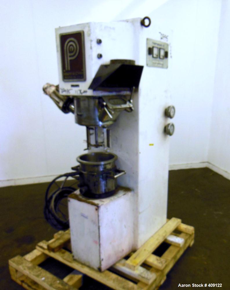 Used Stainless Steel Premier Mill Hidrobat Planetary Mixer, Model HB10