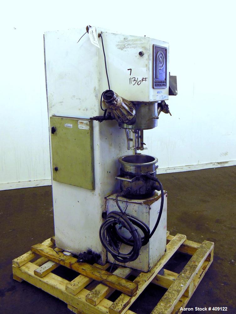 Used Stainless Steel Premier Mill Hidrobat Planetary Mixer, Model HB10