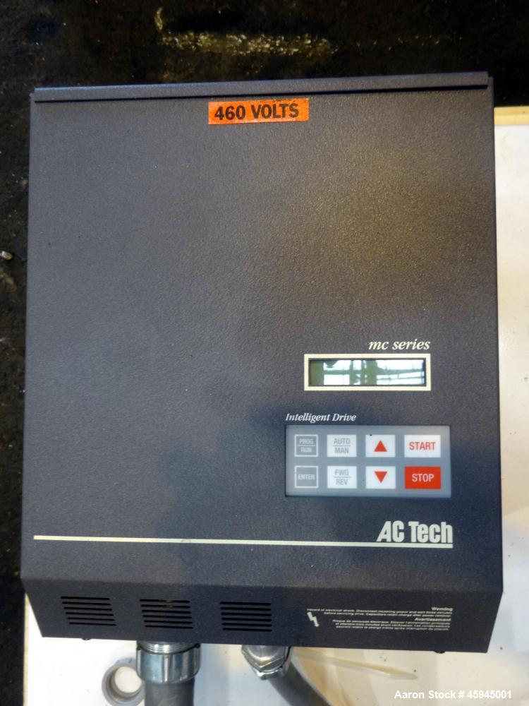 Used Premier Mill Triple Shaft Hidrobot Planetary Mixer, Model MPVDV-360. Approximately 96 gallon total capacity. 304 stainless steel contact parts. With (3) jacketed mix cans, each approx. 31 " ID x...