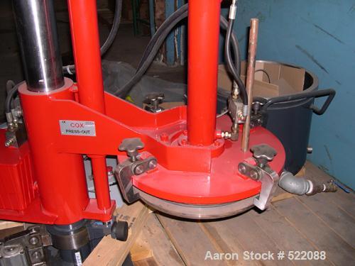 USED: Premier Mill Paragon twin shaft mixer. Carbon steel construction50 liter (13.2 gallon) capacity. Slow speed impeller is infinitelyvariable 0 to 150 rpm. Hi speed impeller is construction of 304...