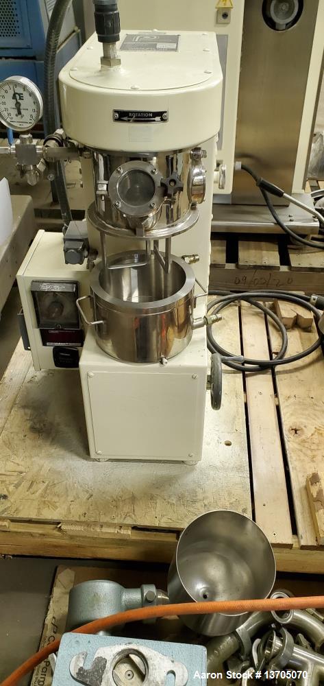 Used-1.5 liter Premier Vacuum Jacketed Double Planetary Mixer