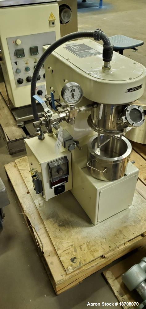 Used-1.5 liter Premier Vacuum Jacketed Double Planetary Mixer