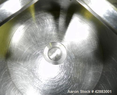 Used Premier Vacuum Double Planetary Mixer, Model PLM 15, 304 Stainless Steel. Mixing capacity 11 liter (2.91 gallon), 15 liter (3.96 gallon) total. Orbital speed 8.5 to 34.1 rpm. 304 Stainless steel...