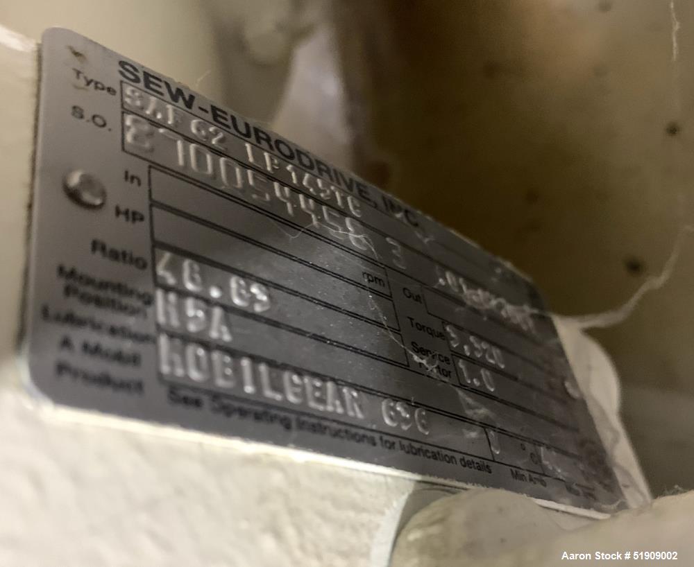 Used Ross Planetary Mixer, Model: 400 liter vessel, 316L Stainless Steel. 400L (105 Gal) working capacity. Approximately 32" diameter x 35" straight side. Flat top, dished bottom. Internal design pre...