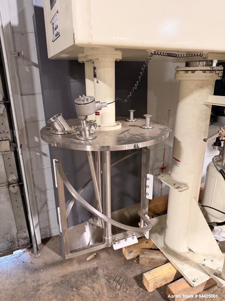 Used Charles Ross Dual Shaft Mixer.  50 Gallon, Stainless steel.