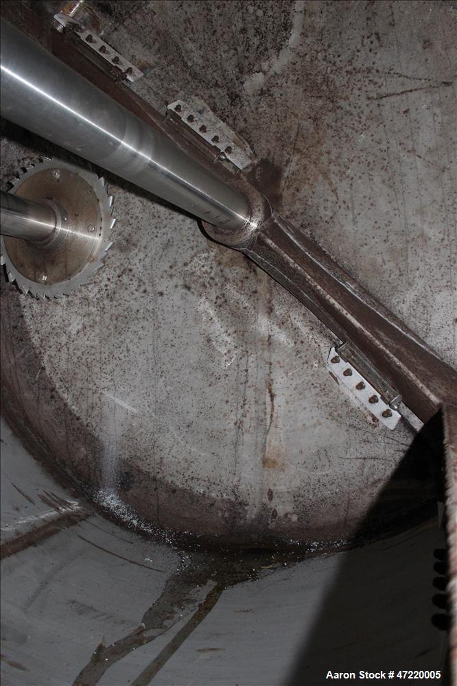 Used Ross Dual Shaft Mixer. Model FDA 1000, 1000 Gallon Working Capacity, 316 S