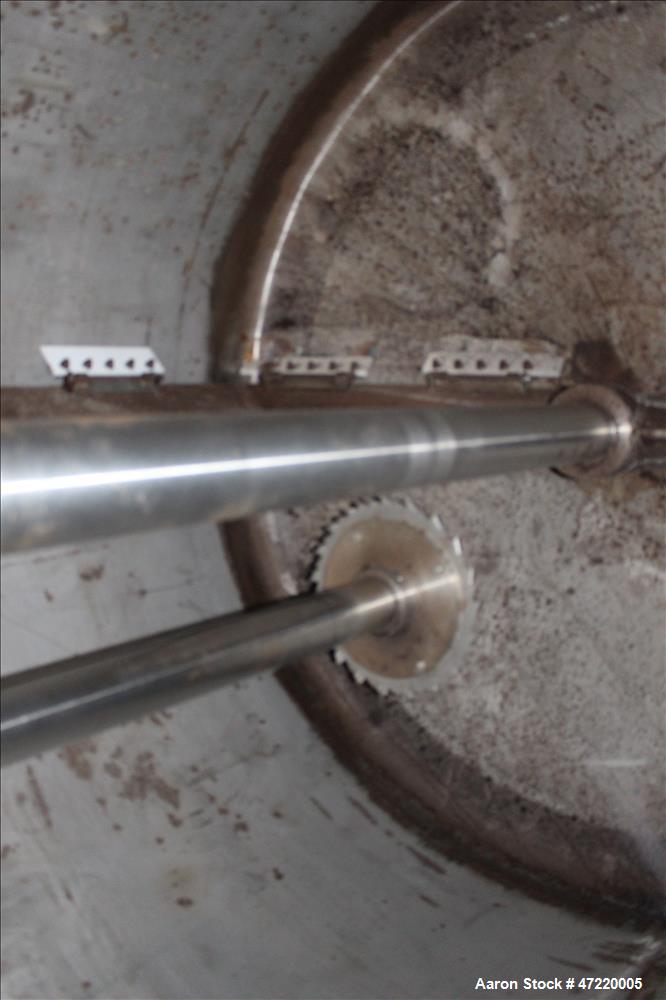 Used Ross Dual Shaft Mixer. Model FDA 1000, 1000 Gallon Working Capacity, 316 S