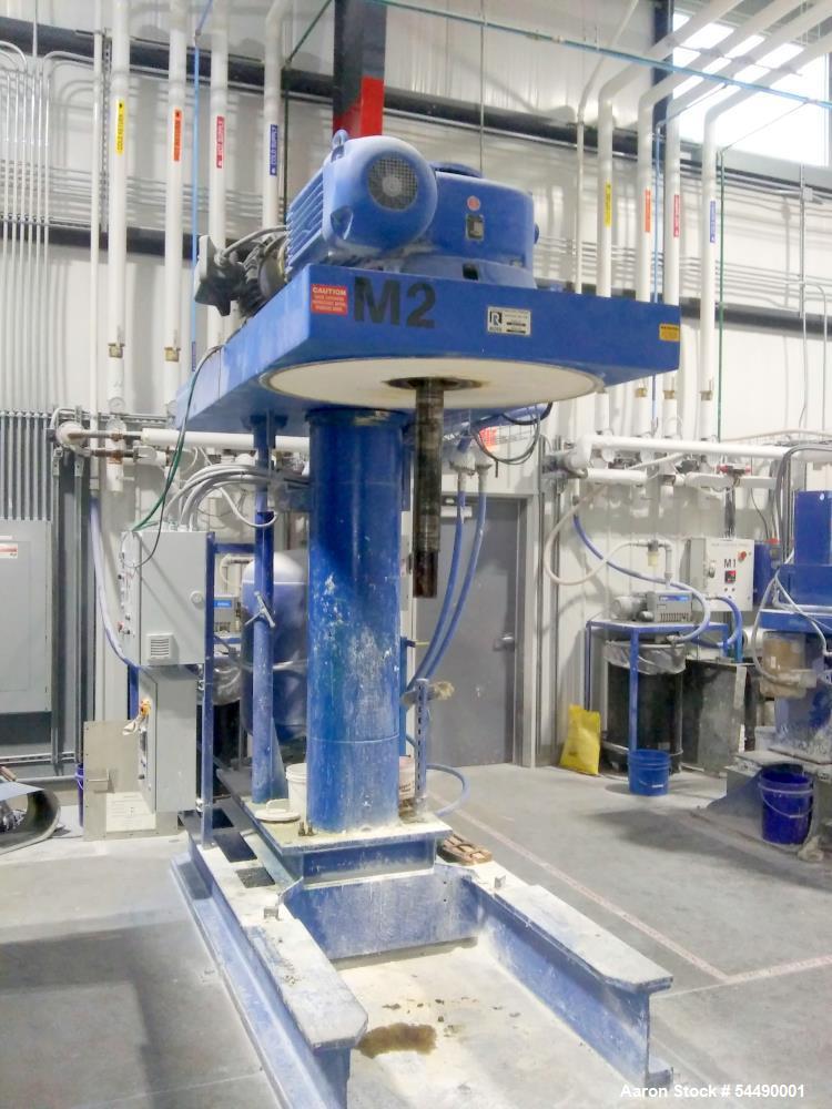 Used Ross HDM-200 Double Planetary Mixer | 30-200 Gallon Stainless Steel Mixing System