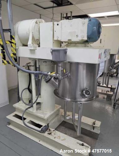 Used Ross HDM-40 Gallon Double Planetary Mixer – Vacuum Rated, 316SS, 15 HP (Approx.)