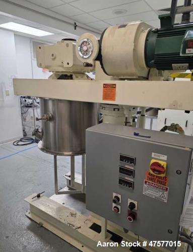 Used Ross HDM-40 Gallon Double Planetary Mixer – Vacuum Rated, 316SS, 15 HP (Approx.)