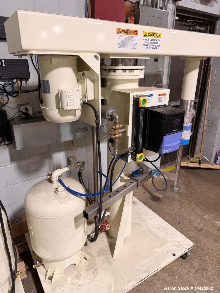 Used Charles Ross High Speed disperser, Model HSD-3, Single Shaft.