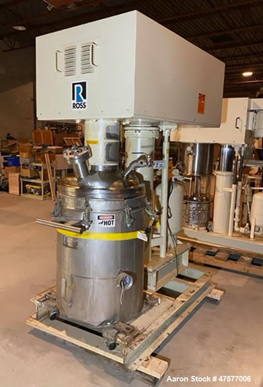 Ross HSM-40 Vacuum Double Helical Mixer Reactor
