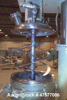 Ross HSM-40 Vacuum Double Helical Mixer Reactor