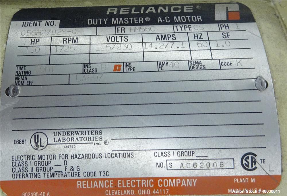 Used Ross double planetary mixer, model LDM-2, 316 stainless steel. 1-1/2 gallo