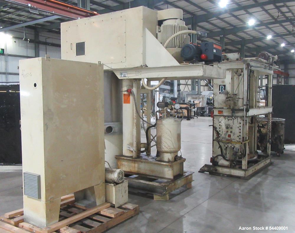 100 Gallon Used Ross Planetary Mixer Model PD-100 Stainless Steel Vacuum Mixer