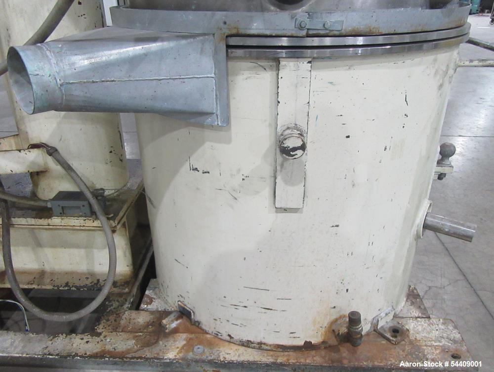 100 Gallon Used Ross Planetary Mixer Model PD-100 Stainless Steel Vacuum Mixer