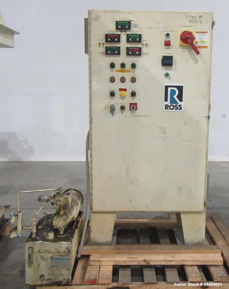 100 Gallon Used Ross Planetary Mixer Model PD-100 Stainless Steel Vacuum Mixer