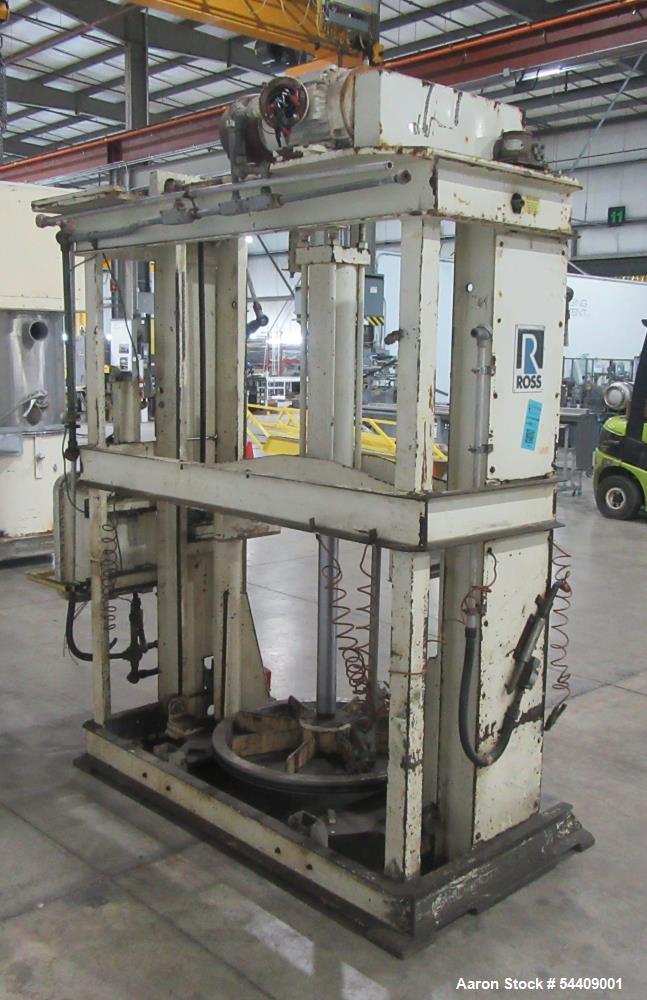 100 Gallon Used Ross Planetary Mixer Model PD-100 Stainless Steel Vacuum Mixer