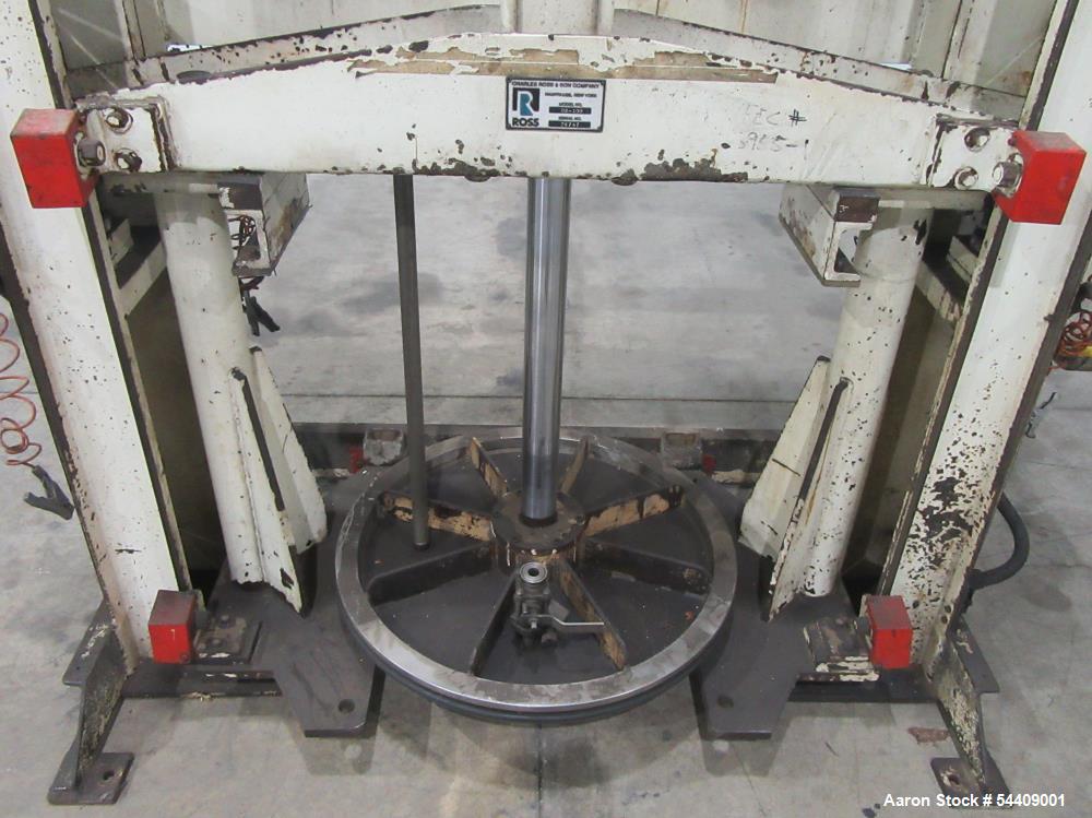 100 Gallon Used Ross Planetary Mixer Model PD-100 Stainless Steel Vacuum Mixer