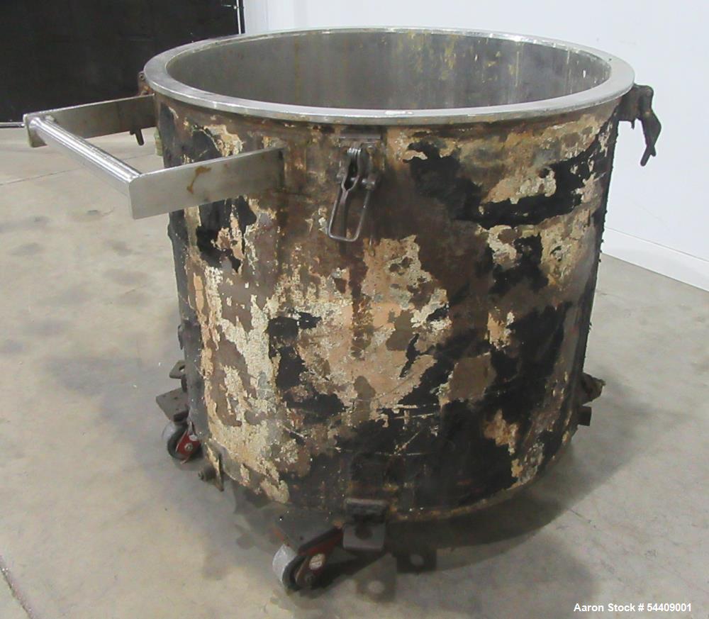 100 Gallon Used Ross Planetary Mixer Model PD-100 Stainless Steel Vacuum Mixer