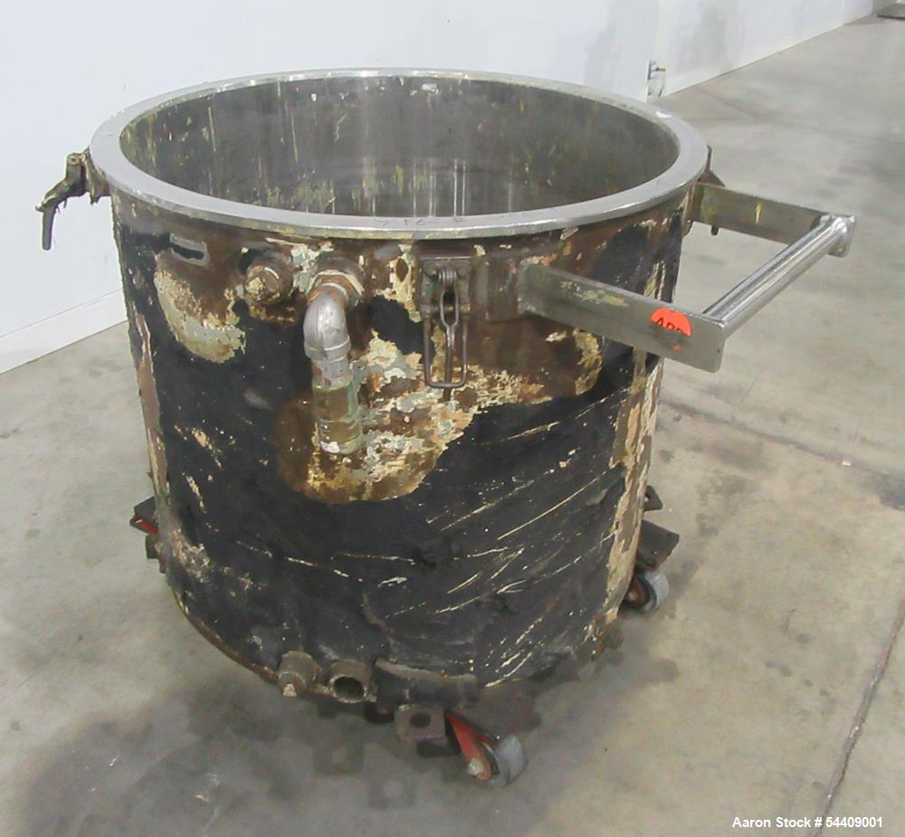 100 Gallon Used Ross Planetary Mixer Model PD-100 Stainless Steel Vacuum Mixer