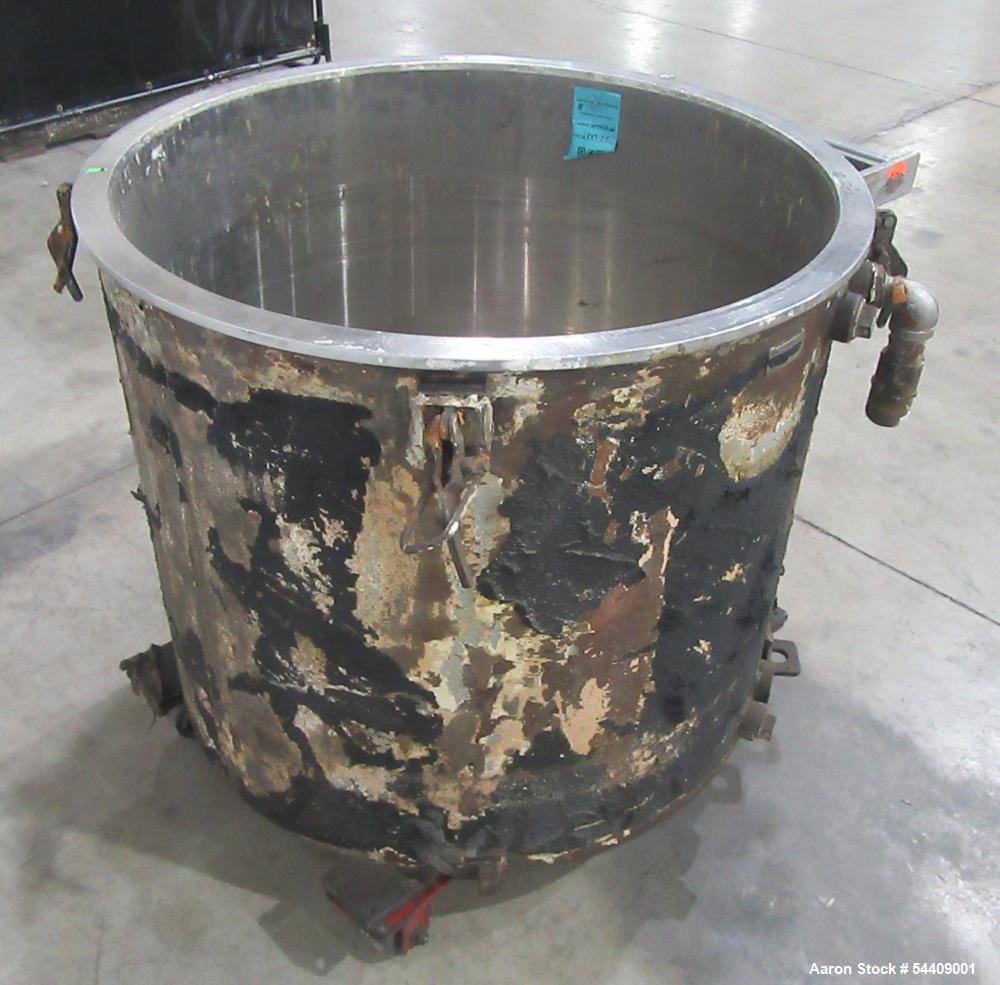 100 Gallon Used Ross Planetary Mixer Model PD-100 Stainless Steel Vacuum Mixer