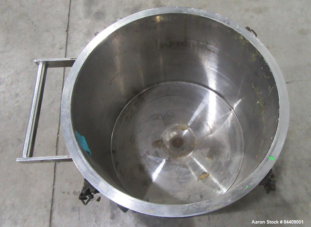 100 Gallon Used Ross Planetary Mixer Model PD-100 Stainless Steel Vacuum Mixer