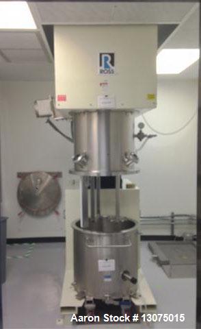 Used- Ross PDM 40 Planetary Mixer with Disperser.