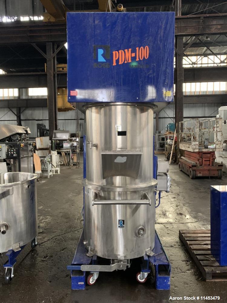 Used-Ross 100 Gallon Double Planetary Mixer