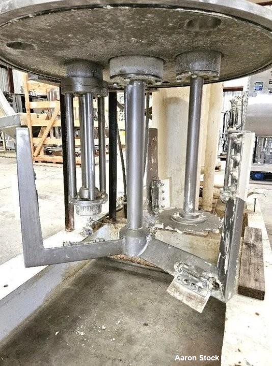 Used Ross PVM-100 Triple Motion Vacuum Mixer | 100 Gallon | Stainless | High Shear | 3 Mixers | Jacketed