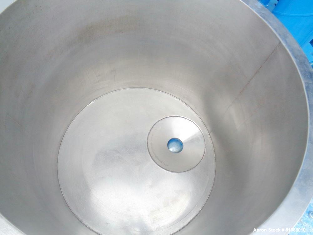 Used Ross 40 Gallon Stainless Steel Triple Shaft Change Can Vacuum Mixer