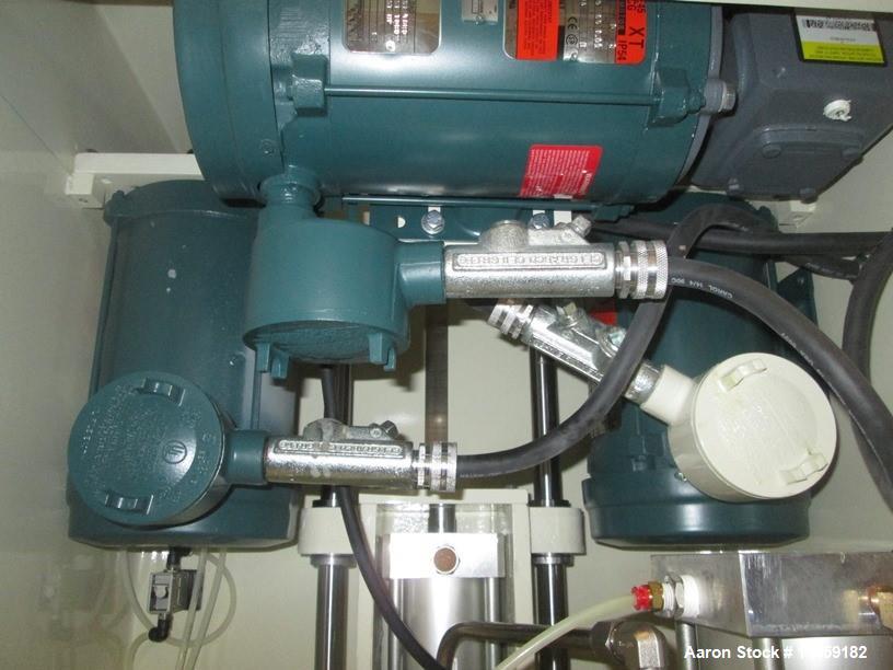 Used- Ross VMC-2 Triple Shaft (tri-shaft) Versamixer Mixer. 316 stainless steel construction. Vacuum capable. 2 gallon jacke...