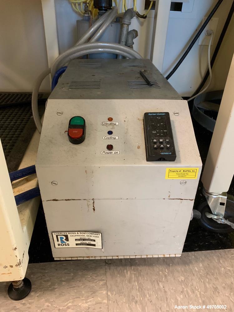 Used Ross Vera Mix, Model VMC-2. 304 Stainless Steel. Triple agitation. (1) Anchor agitator, 3-wing anchor blade, stainless steel with Teflon side scraper, 7/8" stainless steel shaft, 14-140 rpm. (1)...