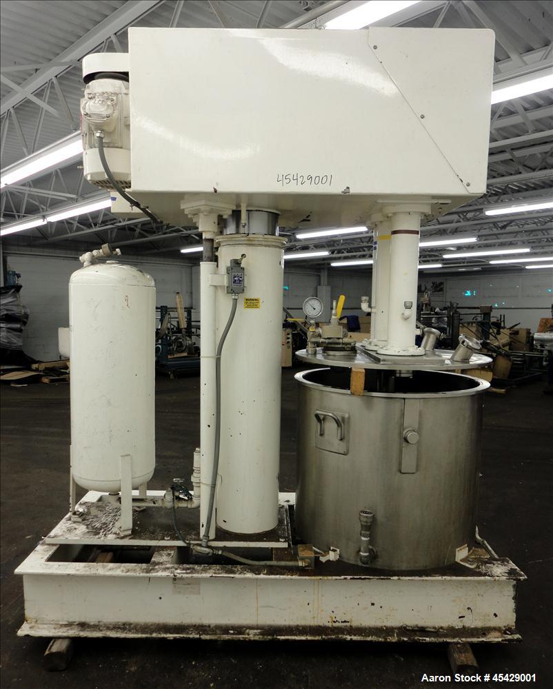 Used Stainless Steel Ross Versa Mixer, 100 Gallon Mixing Capacity, Model PVM-10