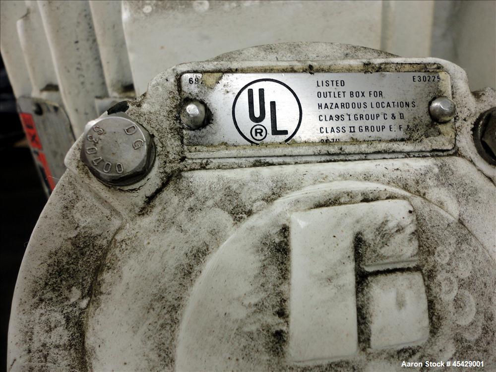 Used Stainless Steel Ross Versa Mixer, 100 Gallon Mixing Capacity, Model PVM-10