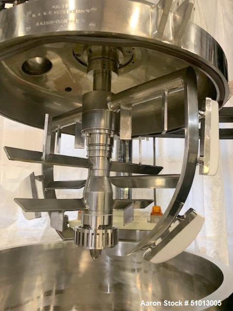 Used Ross Vacuum “Turbo Emulsifier” Reactor/Kettle, Model TE3-100