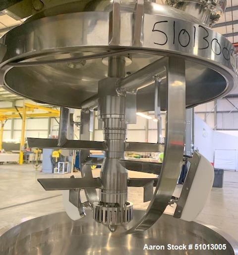 Used Ross Vacuum “Turbo Emulsifier” Reactor/Kettle, Model TE3-100