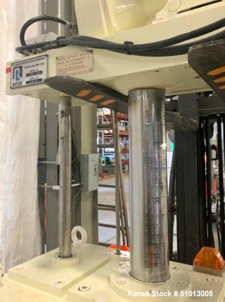 Used Ross Vacuum “Turbo Emulsifier” Reactor/Kettle, Model TE3-100