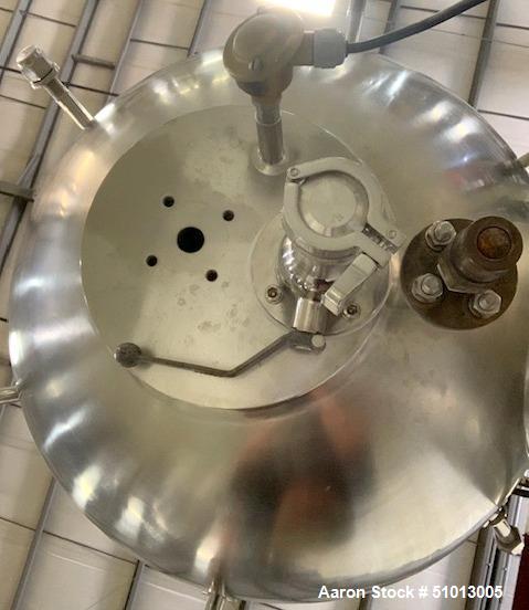 Used- Ross Vacuum “Turbo Emulsifier” Reactor/Kettle, Model TE3-100