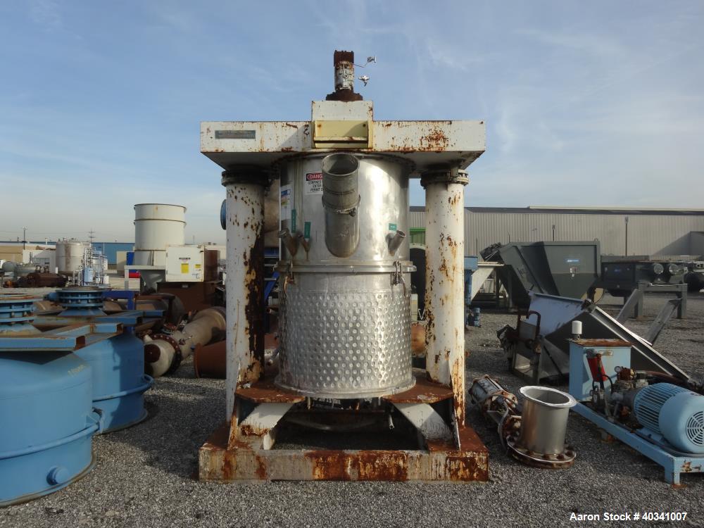 Used- Stainless Steel Scott Turbon Double Planetary Mixer, Model 220GALDPM.