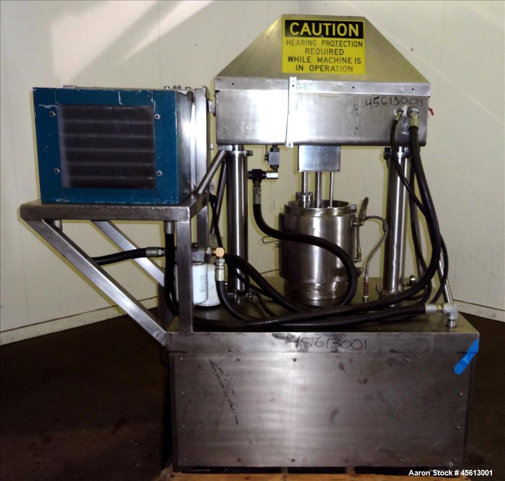 Used Stainless Steel Scott Turbon Mixer, 6 Gallon, Triple Action