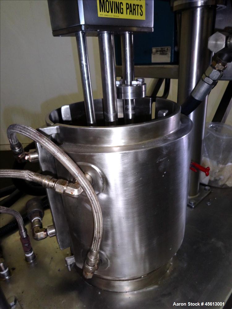 Used Stainless Steel Scott Turbon Mixer, 6 Gallon, Triple Action
