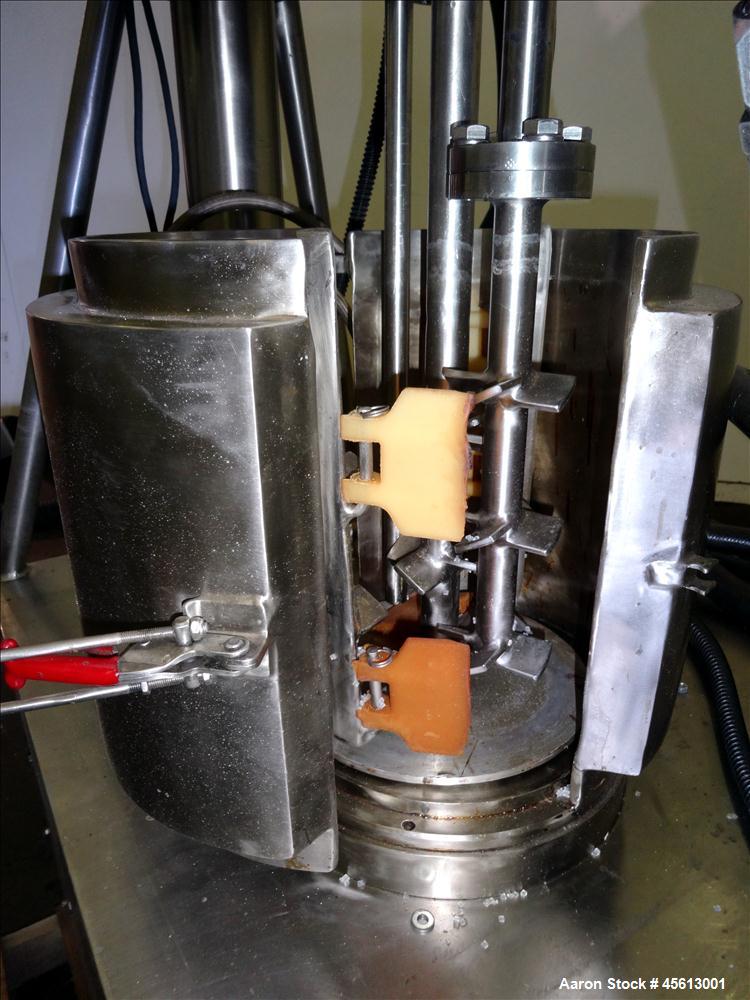 Used Stainless Steel Scott Turbon Mixer, 6 Gallon, Triple Action