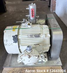  Ross Inline High Shear Mixer, Model HSM-706XQMS-125. 316 Stainless Steel. Mix chamber rated 150 psi...