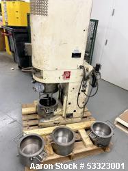 (2) Premier Mill Planetary Mixers, Model PLM5, 304 Stainless Steel.