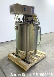 Used- Ross Planetary Mixer, Model: 400 liter vessel, 316L Stainless Steel. 400L (105 Gal) working capacity. Approximately 32...