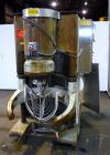 Used AMF Glen 340 Quart (85 Gallon) Planetary Mixer. Manual speed range 45 to 330 rpm. Includes (1) 304 stainless steel four wing attachment. Approximate 2hp elevating head motor, approximate 24-1/2 ...