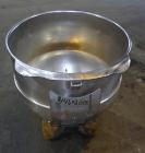 Used AMF Glen 340 Quart (85 Gallon) Mixing Bowl, 304 Stainless Steel. Approximate 33